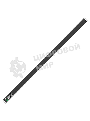 Вертикальный блок розеток с автоматом защиты ExeGate ServerPro PDU-V219 Al-10C1910S-T-1P (19