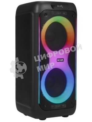 Портативная Bluetooth-колонка BQ PBS3004 черный 80 Вт