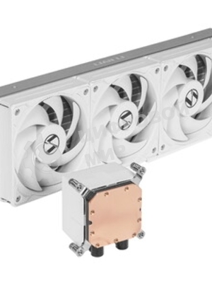 Система жидкостного охлаждения Lian-Li HydroShift LCD 360S Soc-AM5/AM4/1700 белый 4-pin 29.8dB Al+Cu LCD 330W Ret (G89.GHSLCD36SW.R0)