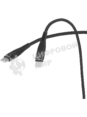 Кабель Digma DG-USBС-C-1M-100W USB Type-C (m)-USB Type-C (m) 1м черный