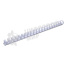 Пружины для переплета пластиковые Fellowes Lamirel LA-7867401 14 мм белый 100 шт