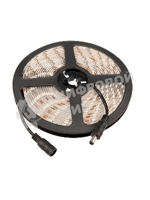 Лента светодиодная силикон, 10 мм, IP65, SMD 5050, 60 LED/m, 12 V, цвет свечения теплый белый