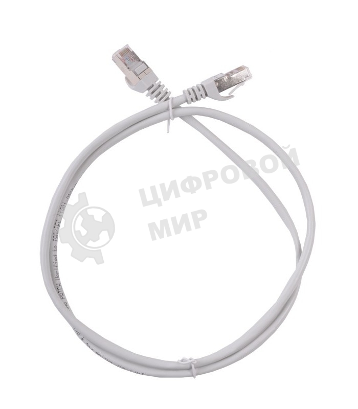 Коммутационный шнур ITK (патч-корд), cat.5e UTP, 2м, серый Патч-корд, cat.5e UTP, 2м, серый