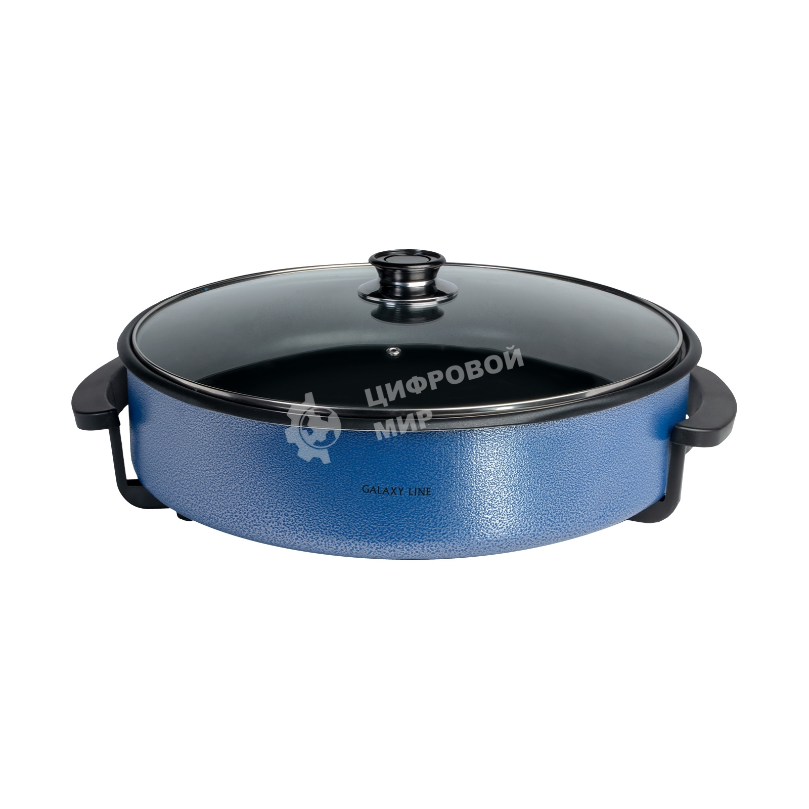 Электросковорода Galaxy Line GL 2664, синий, 1700 Вт, 8 л