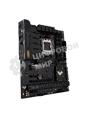 Материнская плата ASUS TUF GAMING B650-PLUS, AM5, AMD B650, 4xDDR5, 4xSATA, 3xM.2, 1xPCI-E 4.0 x16, 1xPCI-E 4.0 x4, 2xPCI-E x1, 1xHDMI, 1xDP, 1x 2.5Gb LAN, 2xUSB-A 3.2 Gen 2, 1xUSB-A 3.2 Gen 2x2, 1xUSB-C 3.2 Gen 2, 5x3.5 мм, 7.1, ATX