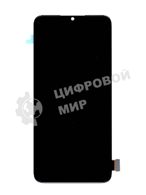 Дисплей для Xiaomi Mi A3 Lite, Mi 9 Lite, CC9 в сборе с тачскрином OLED черный