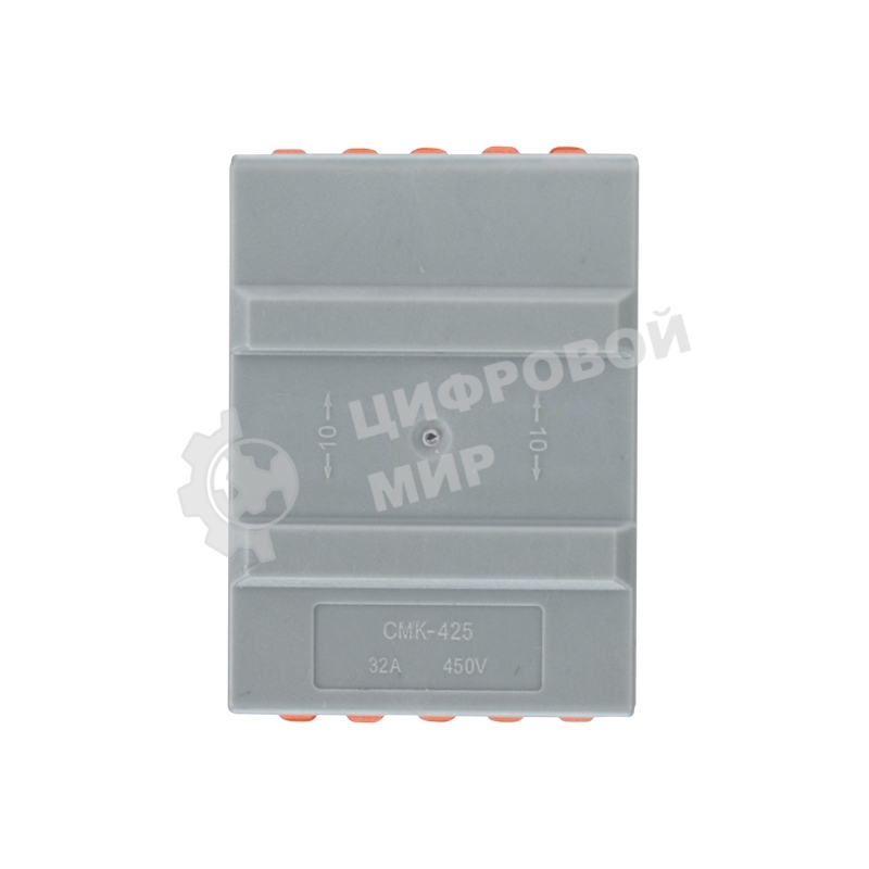 Клемма Rexant СМК 222-425 проходная 5 полюсов (0,08-4 мм²), серый (30 шт/уп)