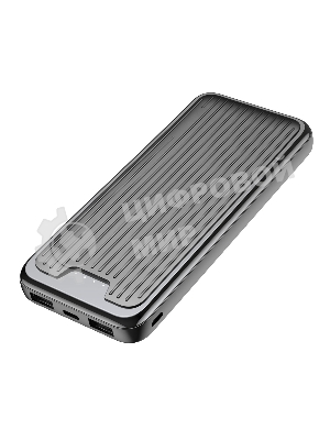 Портативный аккумулятор Gembird GPB-10, 10000мА·ч, 2A, черный