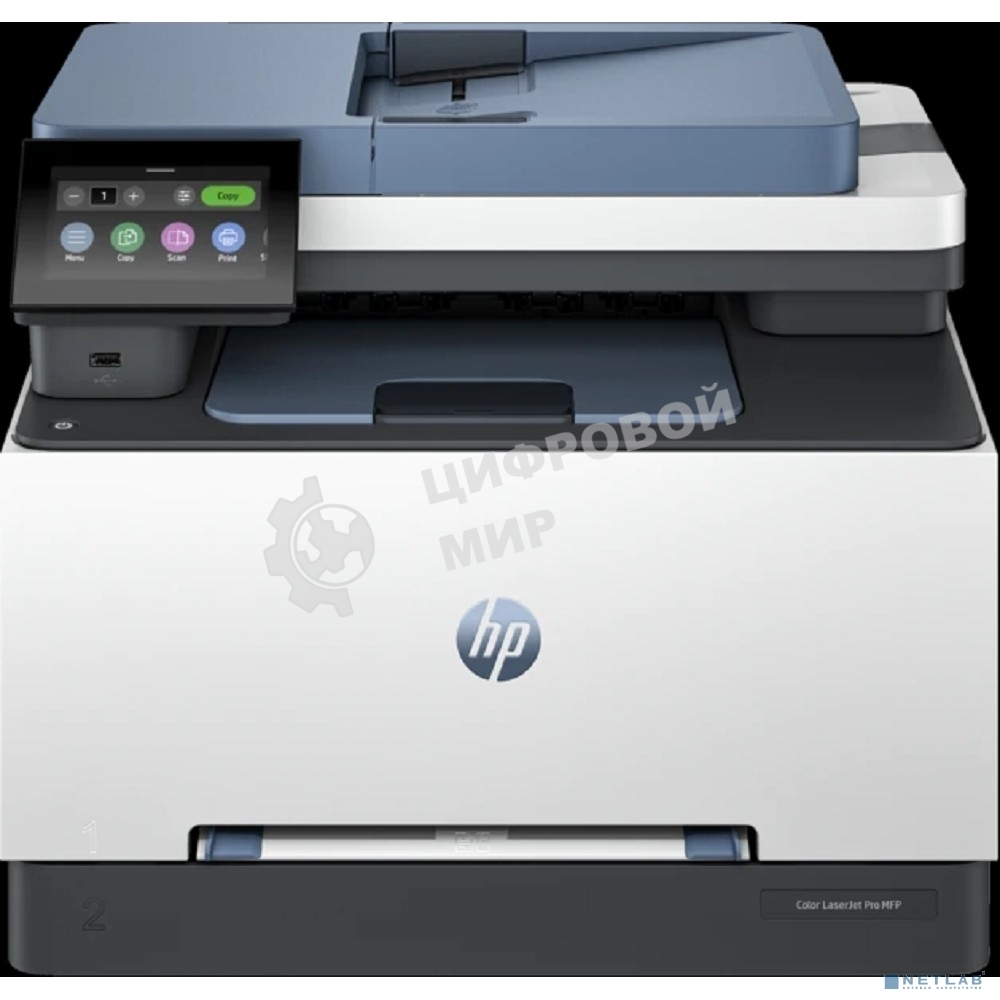 МФУ лазерное HP Color LaserJet Pro MFP 3303sdw, A4, цветной, печ. до 25 стр/мин., скан. до 19/8 стр/мин., 600x600 dpi, USB, Ethernet (RJ-45), Wi-Fi