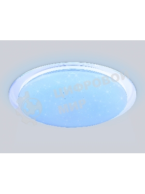 Светодиодный светильник RGB Ambrella light FZ770 WH белый IP20 42W 3000-6500K+RGB 450*55 (ПДУ ИК)
