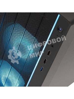 Компьютер IRU Tactio 520B5SEA MT Ryzen 5 5600X (3.7) 32Gb SSD1Tb RTX5060 8Gb без ОС GbitEth 500W черный (RUS) (2170119)