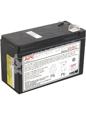 Батарея для ИБП APC APCRBC110 12В 7Ач для BE550G/BE550G-CN/LM/BE550R/BE550R-CN/R650CI/AS/RS