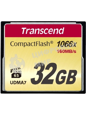 Флеш карта CF 32Gb Transcend TS32GCF1000