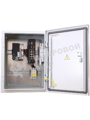 Коммутатор Osnovo SW-60812/I 8x100Mb 1G 2SFP 300W