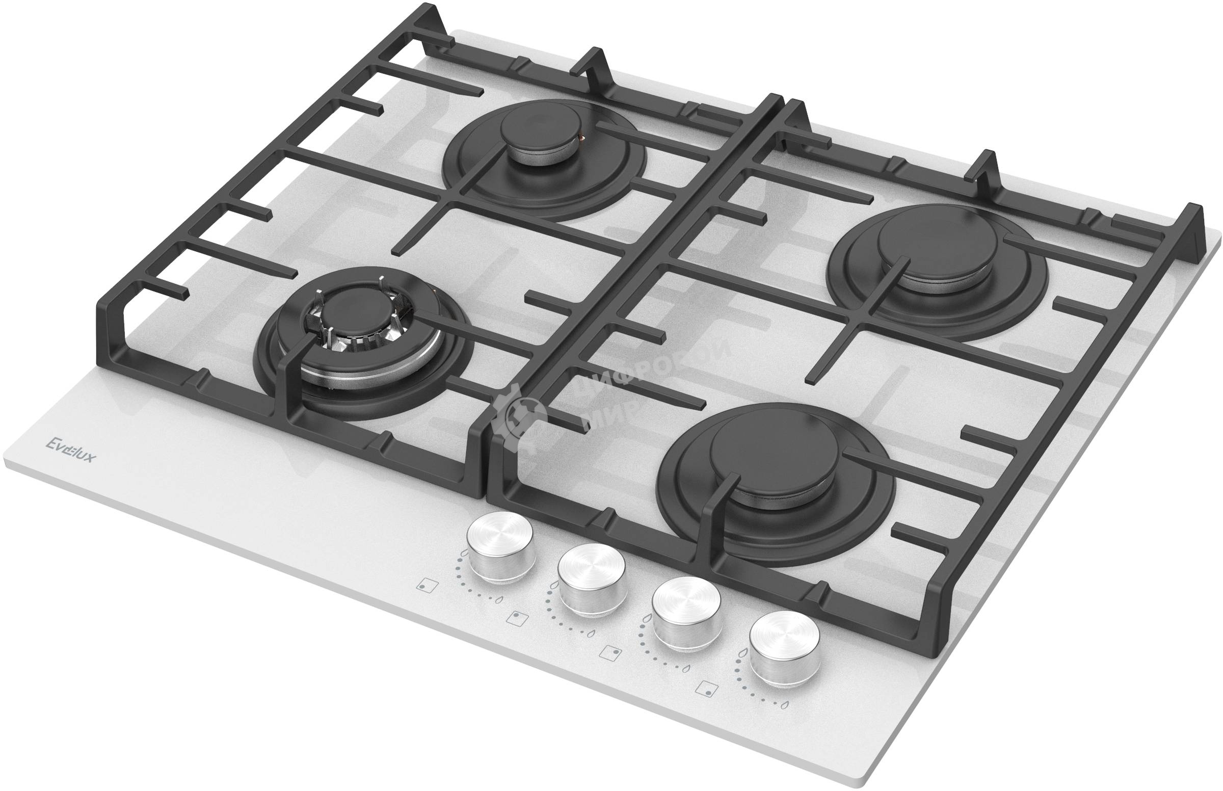 Газовая варочная панель Evelux HEG 650 WG