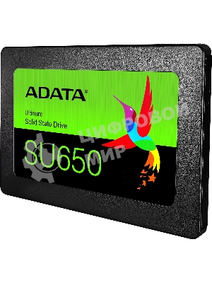 Накопитель SSD ADATA SU650, 512Gb, SATA III, 2.5