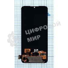 Дисплей для Xiaomi Mi A3 Lite, Mi 9 Lite, CC9 в сборе с тачскрином OLED черный