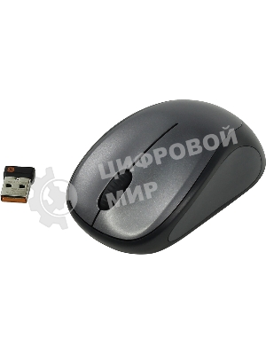 Мышь беспроводная Logitech M235 серый/черный, 1000 dpi, радиоканал, USB, кнопки - 3