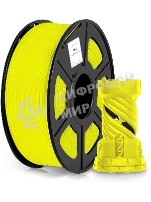 Пластик для принтера 3D Cactus CS-3D-TPU-0.8KG-YELLOW TPU d1.75мм 0.8кг 1цв.