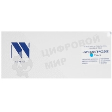 Картридж NVPrint совместимый NV-SPC220/SPC220E Голубой для Ricoh Aficio SP C220/SP C221/SP C222/SP C240 (406053) (2300k)