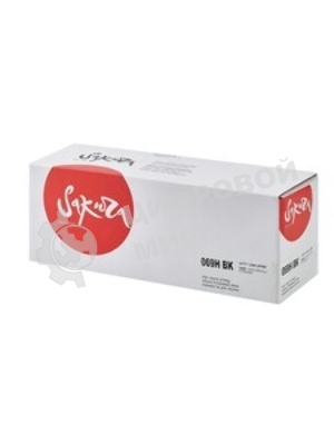 Картридж лазерный Sakura 069HBK (5098C002) для Сanon I-Sensys LBP673Cdw/MF750C, черный, 7600 к. (чип без счетчика копий)