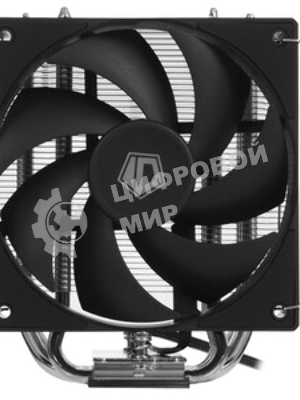 Кулер ID-COOLING SE-610-XT BASIC черный 120мм алюминий/медь 2000rpm 29.85db 4-pin 250W 151мм