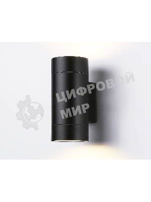 Светильник Ambrella light ST3304/2 BK черный IP54 GX53/2 max 15W 205*90*140
