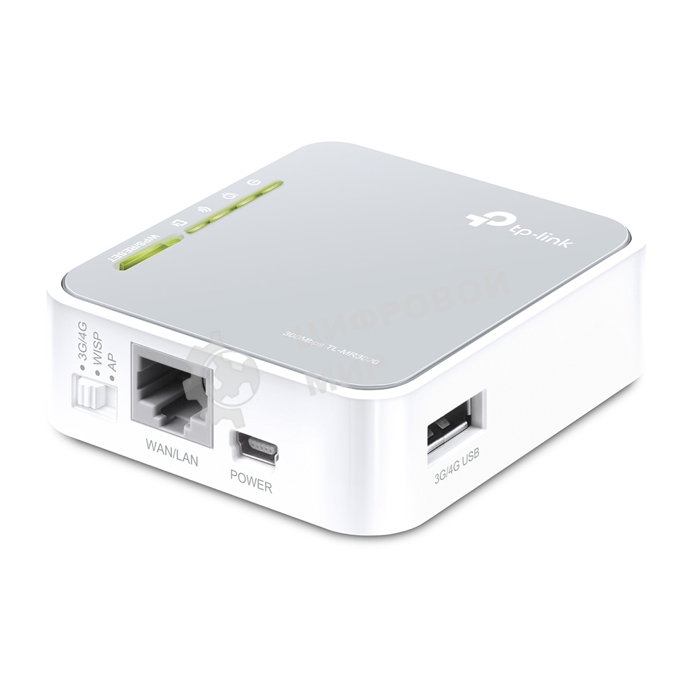 Маршрутизатор беспроводной TP-Link SOHO TL-MR3020 10/100BASE-TX