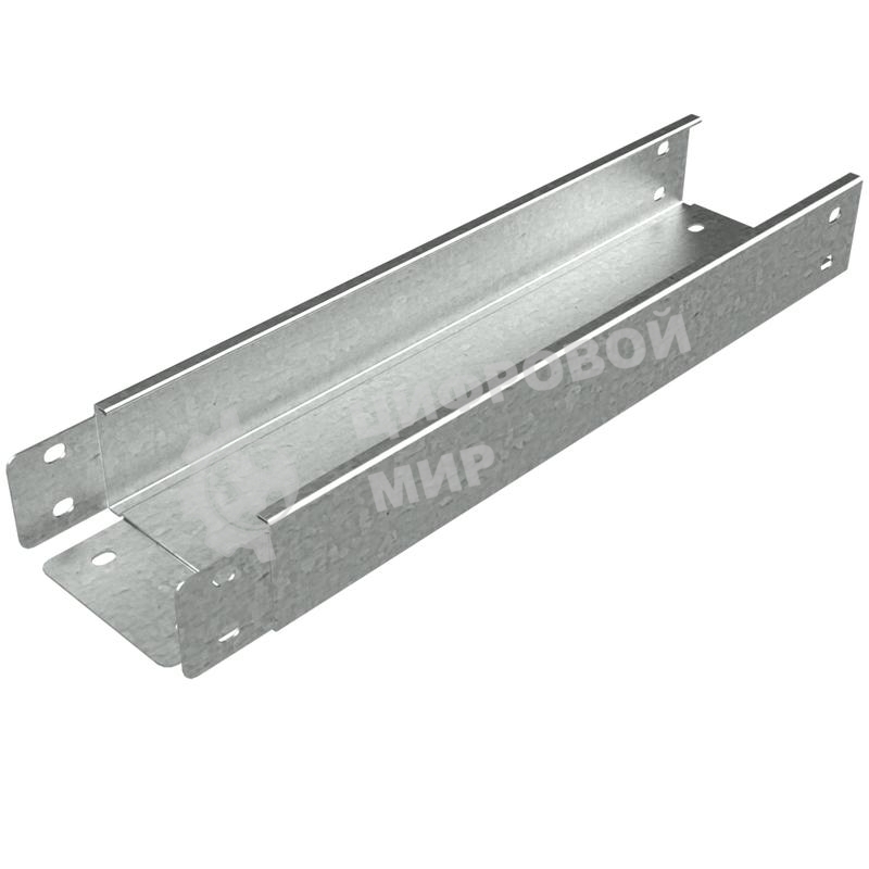 Лоток листовой неперфорированный 150х50 L3000 сталь 0.55мм LN50х150х0.55 