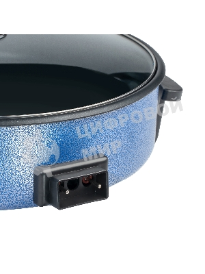 Электросковорода Galaxy Line GL 2664, синий, 1700 Вт, 8 л