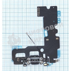 Шлейф разъема питания для iPhone 7 серый
