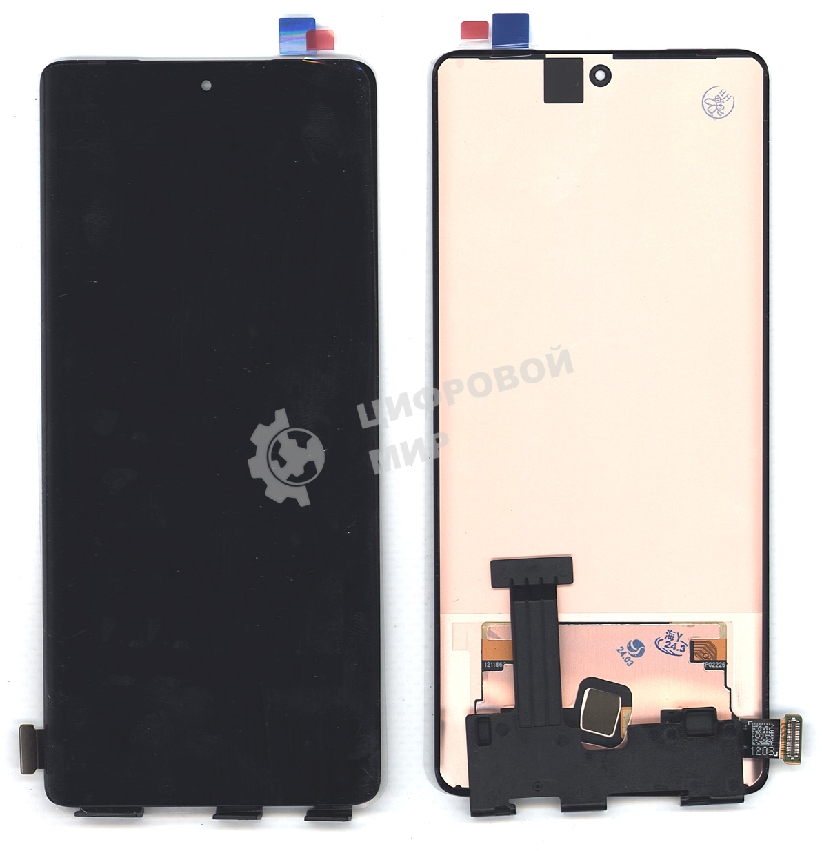 Дисплей для Vivo V29 в сборе с тачскрином orig черный