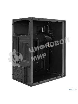 Компьютерный корпус Minitower ExeGate BAA-303 (mATX, без БП, 2хUSB, HD Audio, черный)
