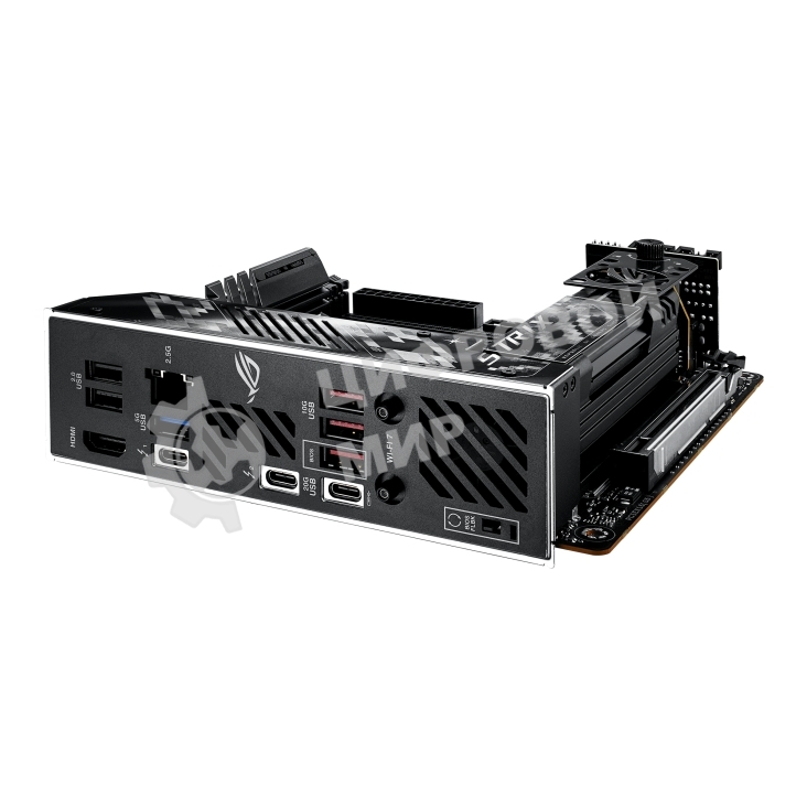 Материнская плата ASUS ROG STRIX Z890-I GAMING WIFI, LGA1851, Intel Z890, 2xDDR5, 2xSATA, 2xM.2, 1xPCI-E 5.0 x16, 1xHDMI, 2xThunderbolt 4, 1x2.5Gb LAN, 9xUSB-A, 1xUSB-C, 5.1, Mini-ITX