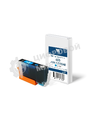 Картридж струйный NVPrint 655 (NV-CZ110AE) Cyan для HP DeskJet IA 3525/4615/5525/6525 (15 мл) совместимый