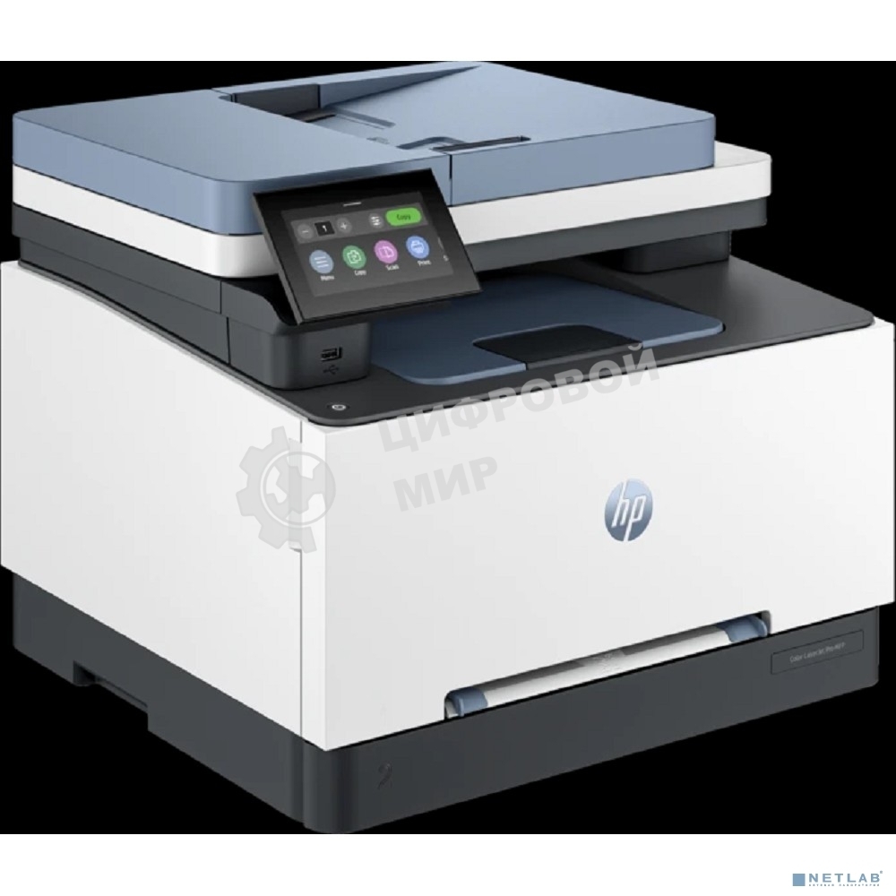 МФУ лазерное HP Color LaserJet Pro MFP 3303sdw, A4, цветной, печ. до 25 стр/мин., скан. до 19/8 стр/мин., 600x600 dpi, USB, Ethernet (RJ-45), Wi-Fi