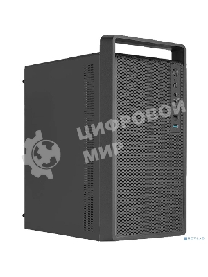 Компьютерный корпус MiniTower Aerocool/Formula CS-109-S-BK-v1 (mATX, USB3x1, USB2x2, 120мм fan,без БП) (4711099472390)