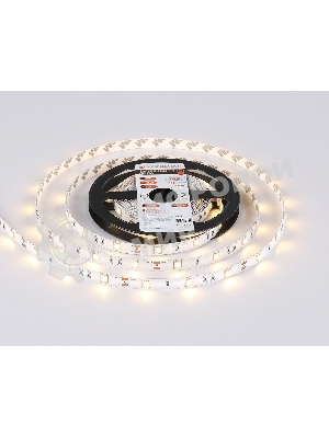 Светодиодная лента Ambrella light GS1801 5050 30Led/ 7.2W m/ 12V IP20 3000K/ 5000*10*1.87mm (2 конт.)