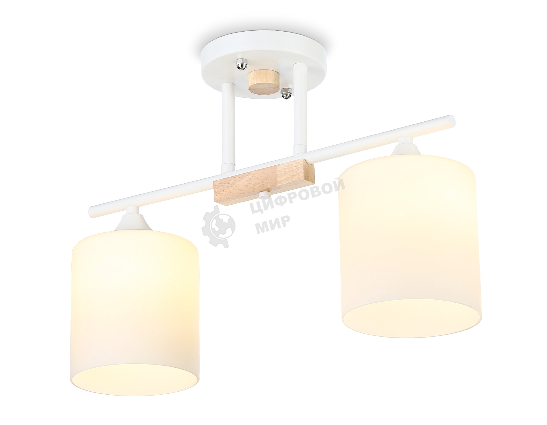 Светильник Ambrella light TR9541/2 WH/FR белый/белый матовый E27/2 max 40W 435*120*280