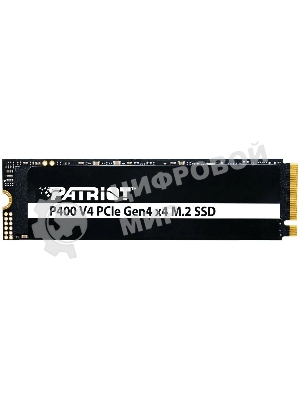 Накопитель SSD Patriot PCIe 4.0 x4 4Tb P400VP4TbM28H P400 V4 M.2 2280