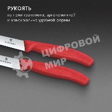 Набор ножей Victorinox Swiss Classic 6.7791.2C1 компл.: 2предм. красный европодвес