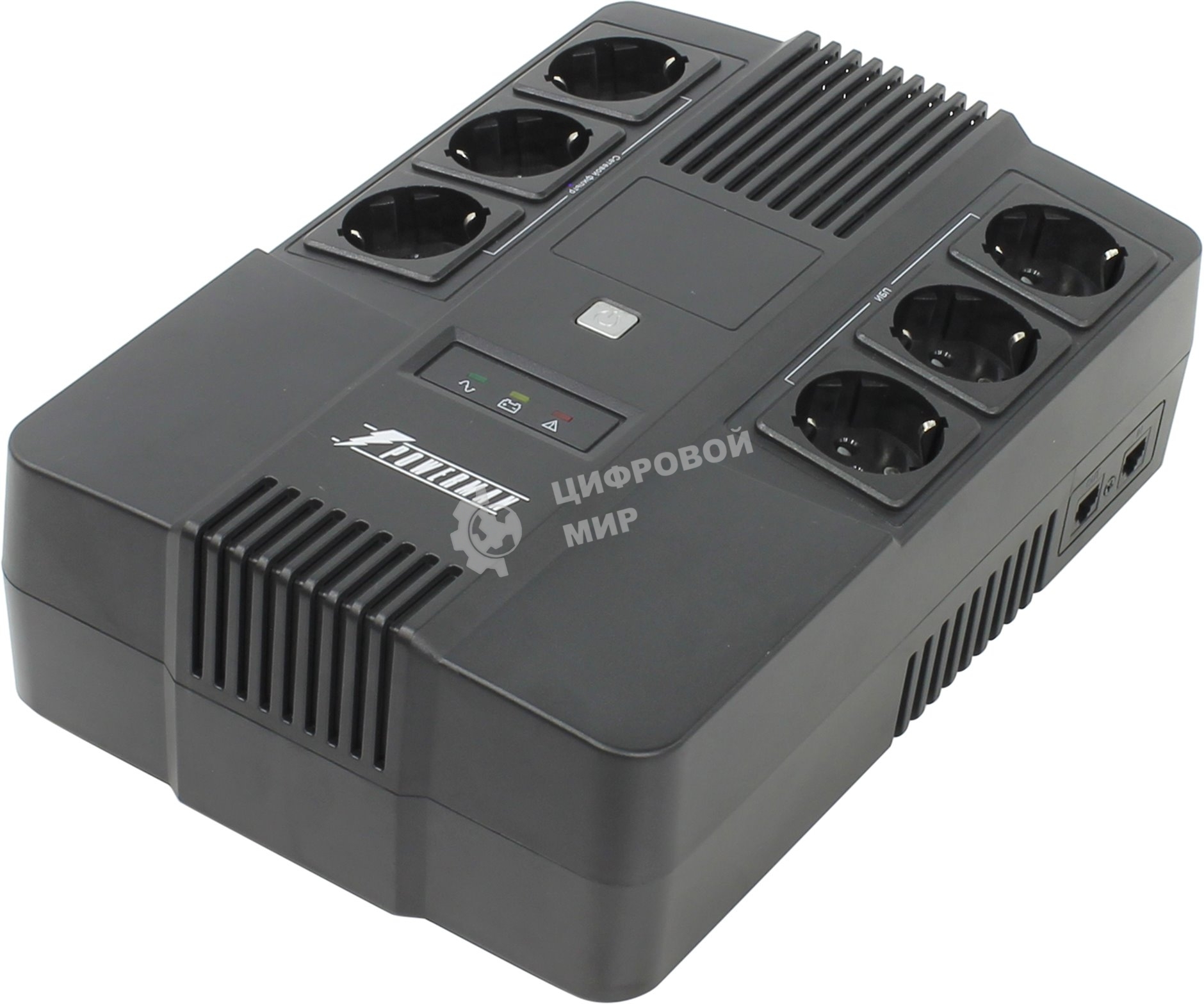 Источник бесперебойного питания Powerman BRICK 600 черный