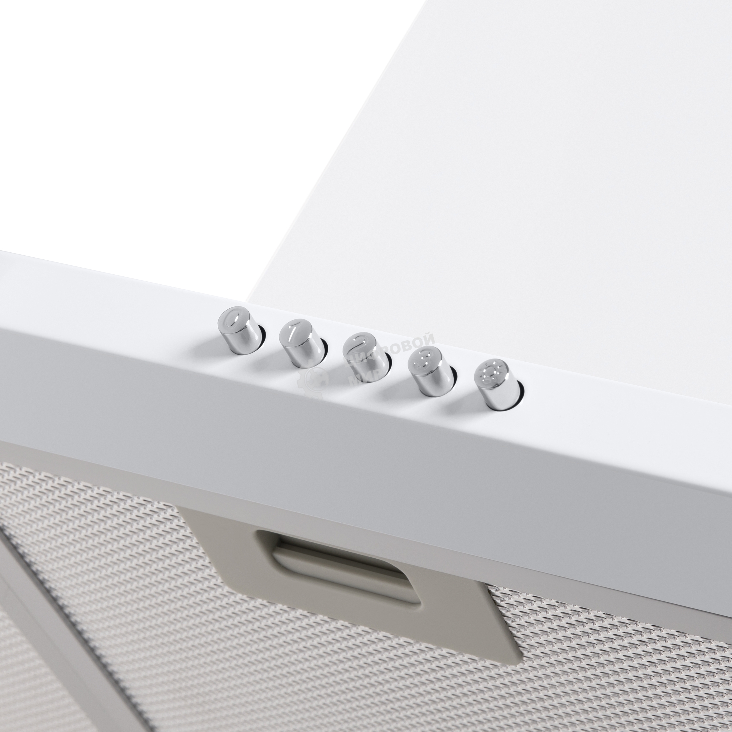 Вытяжка купольная Maunfeld Cork 60, белый, 60 см, 620 куб. м/ч, 47 дБ