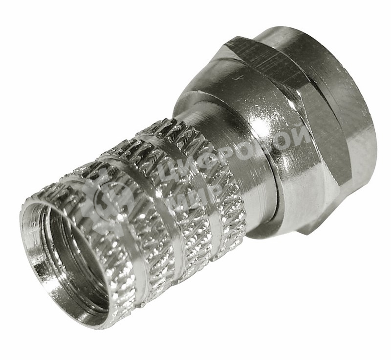 F-разъем RG-59, L=19 мм, цинк PROconnect