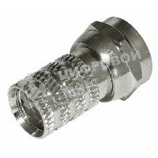 F-разъем RG-59, L=19 мм, цинк PROconnect