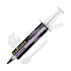 Термопаста ExeGate KPT-WMK (0,8 Вт/(м•К), 20г, шприц с лопаткой)