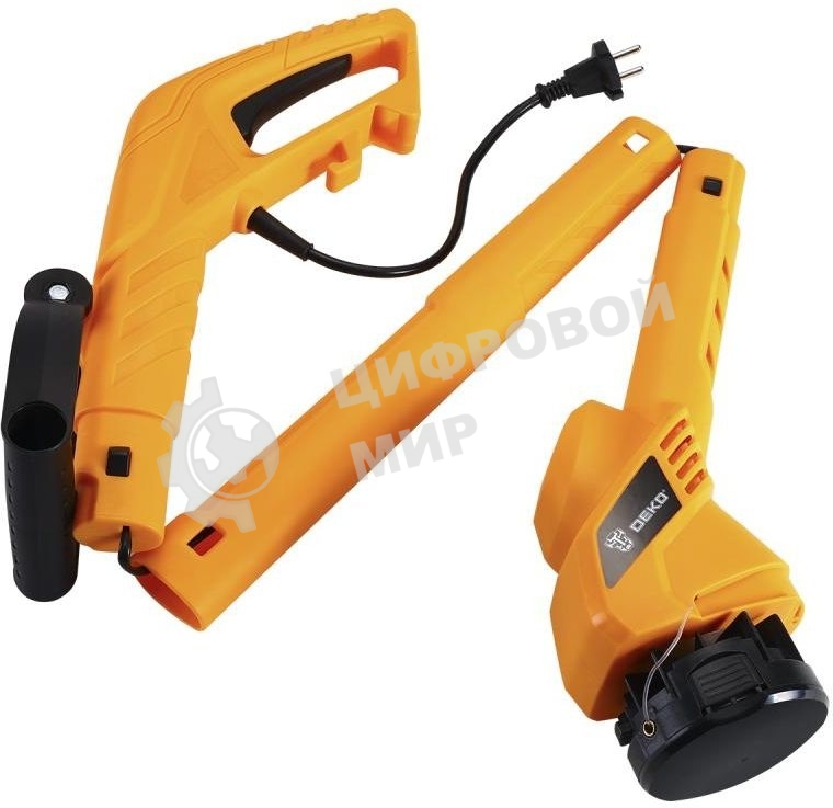 Триммер электрический Deko DKTR500 500Вт неразбор.штан. реж.эл.:леска