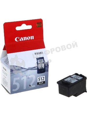 Картридж струйный PG-512Bk (2969B007) черный (401 стр.) для Canon PIXMA MP240, 260, 480