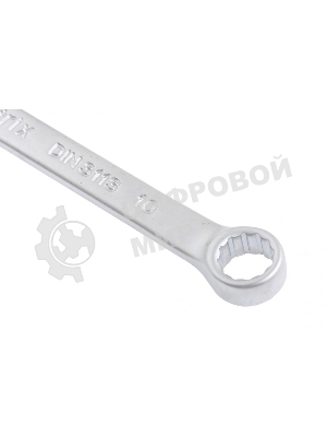 Ключ комбинированный Matrix (10 мм) СrV матовый хром