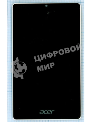 Модуль (матрица + тачскрин) для Acer Iconia One 7 B1-740 черный с рамкой